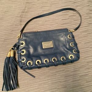 Michael Kors mini shoulder bag - denim blue